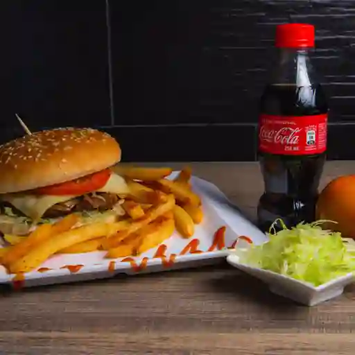 Combo Hamburguesa Mexicana