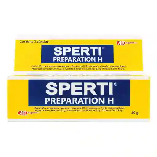 Sperti Prepration H Crema