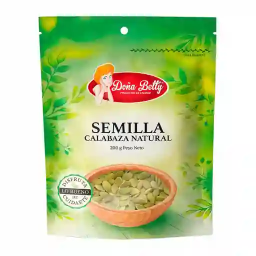 Dona Betty Semilla Calabaza Natural