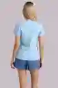 Camiseta Manga Corta Standard Happiness Mujer