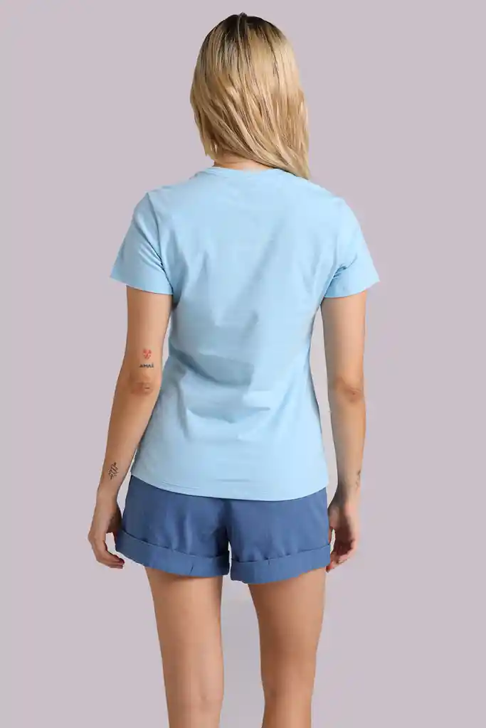 Camiseta Manga Corta Standard Happiness Mujer