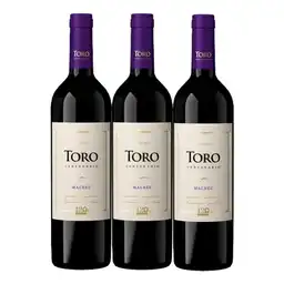 Toro Vinocentenario Cabernet Malbec X750 Ml 2X3