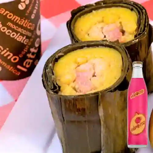 Combo Tamal Santandereano + Kola Hipinto 300 ml