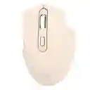 Jaltech Mouse Gamer Inalámbrico Recargable Beige