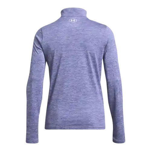 Under Armour Buzo H 1/2 Zip- Twist de Mujer Morado Talla SM