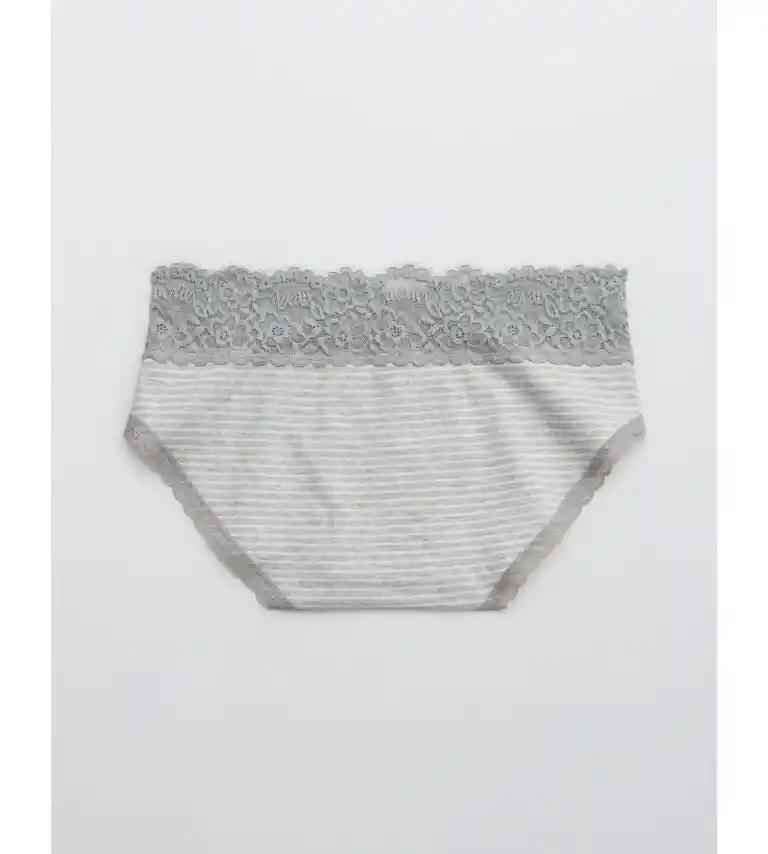 Panti Gris Talla Small Aerie American Eagle