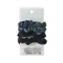 Moña Para el Cabello Abanico de Color Azul Miniso