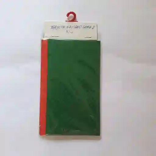 Tarjeta Dinero Sobre Navidad X10 Letra D Colmodernas Sobre X10 D