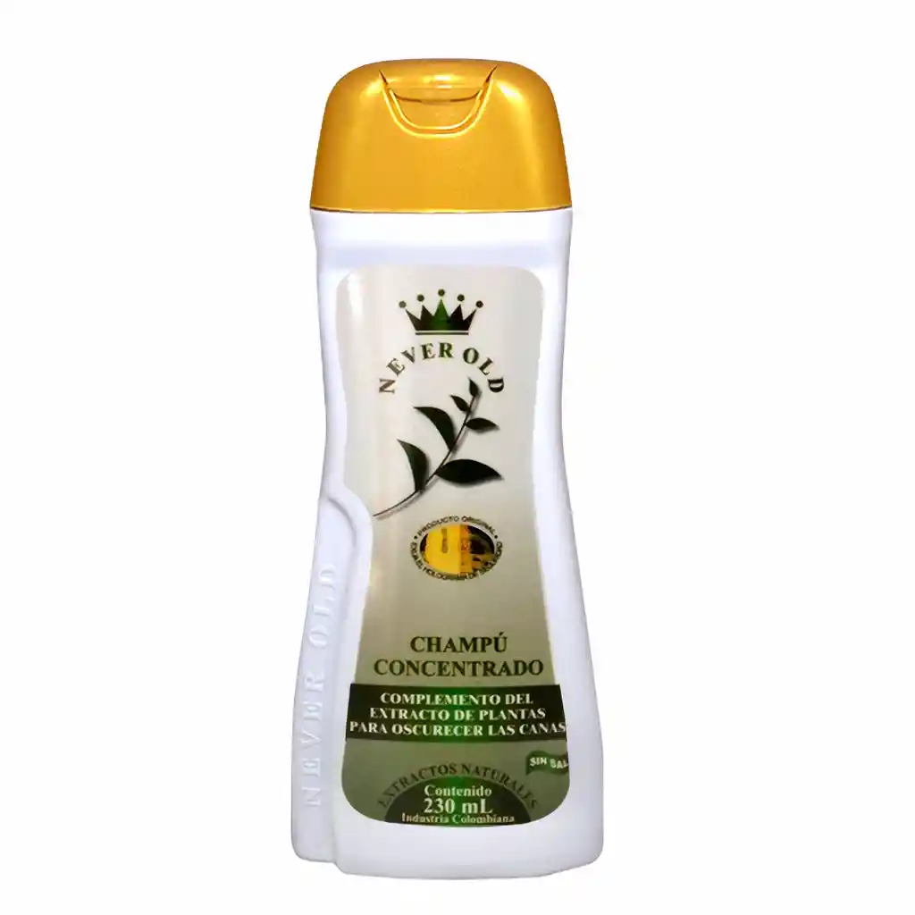 Never Old Champú Concentrado para Canas sin Sal