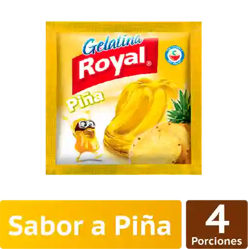 Royal Gelatina Sabor A Pina Bolsa