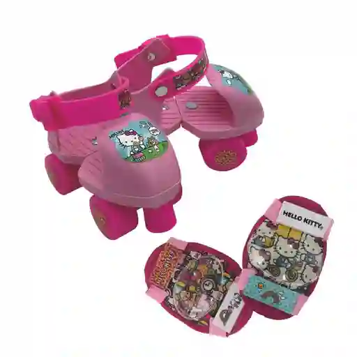 Patines de Iniciación Con Kit de Protección Hello Kitty