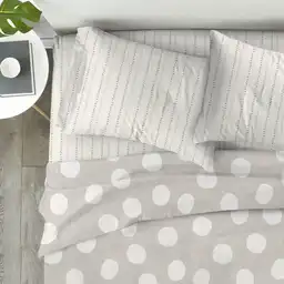 Juego Cama Extradoble Finlandek Queen (160 X 190 Cm) N/a Poliéster Calm