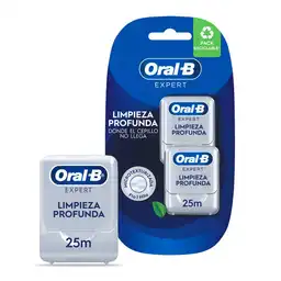 Hilo Dental Oral B Expert Limpieza Profunda 25 m 2 Und