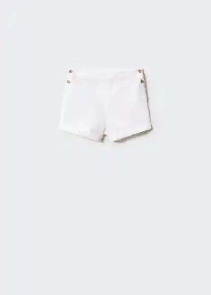 Short Efeso Off White Talla 64 Niños Mango