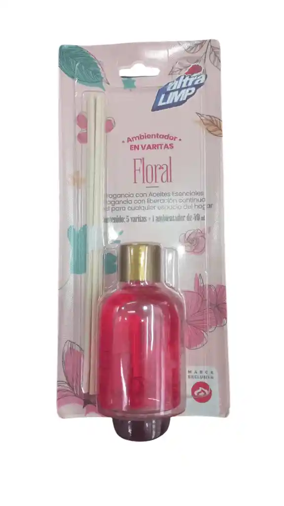 Ambientador Ultralimp Varita Floral
