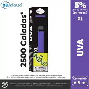 Glucloud Vapeador Uva XL