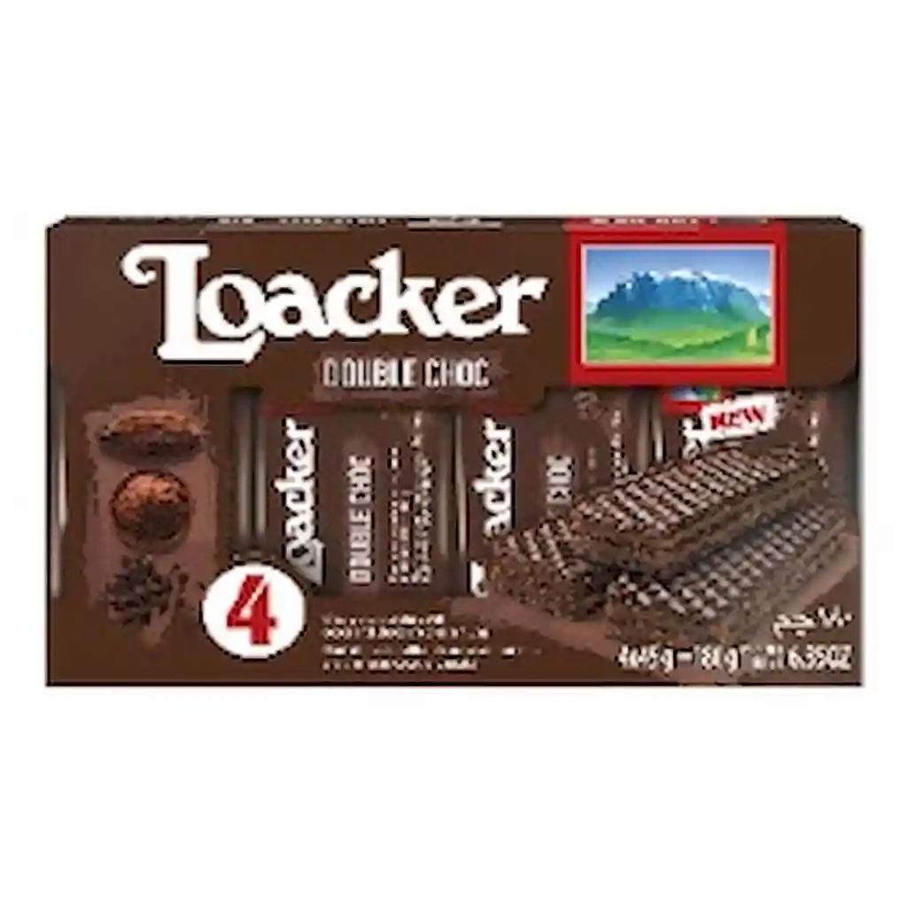Loacker Galleta Doble Chocolate