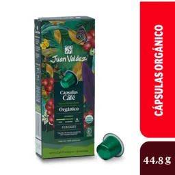 Juan Valdez Café Orgánico en Cápsulas 