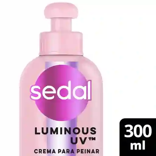 Crema Peinar Sedal Glycolic 5x Luminoso Por 100h