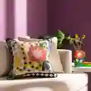 Cojin Con Diseño de Terciopelo