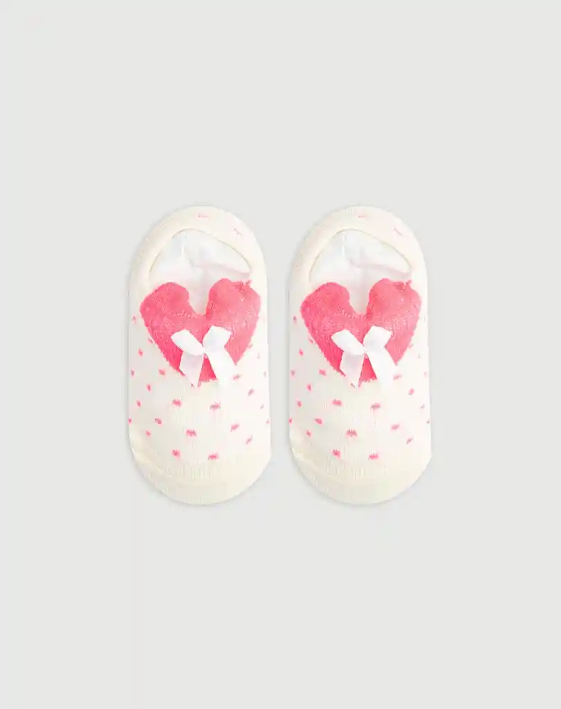 Medias Casuales Cortas Bebita Burbujitas Femeninas Galax Talla 3-6m