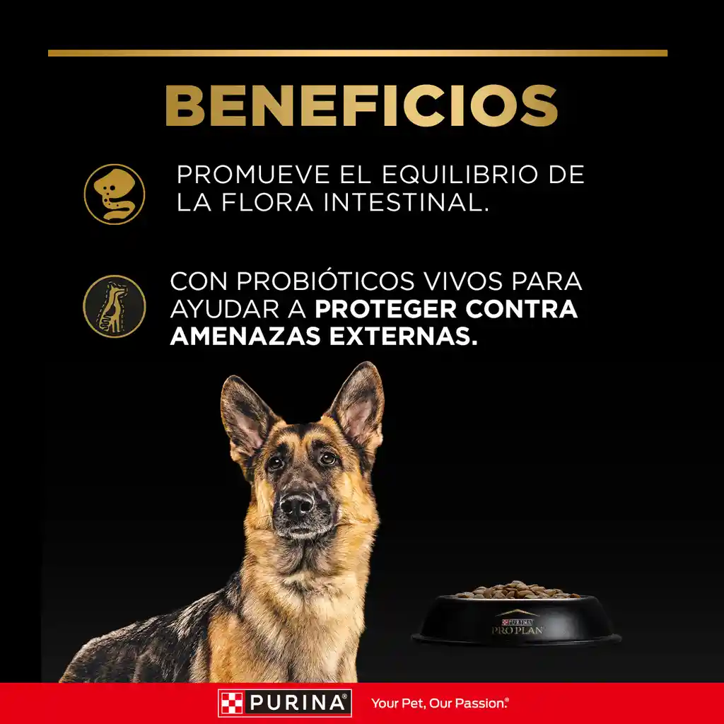 Comida para Perros Adultos con piel y estomago sensible Purina Pro Plan x 10 kg