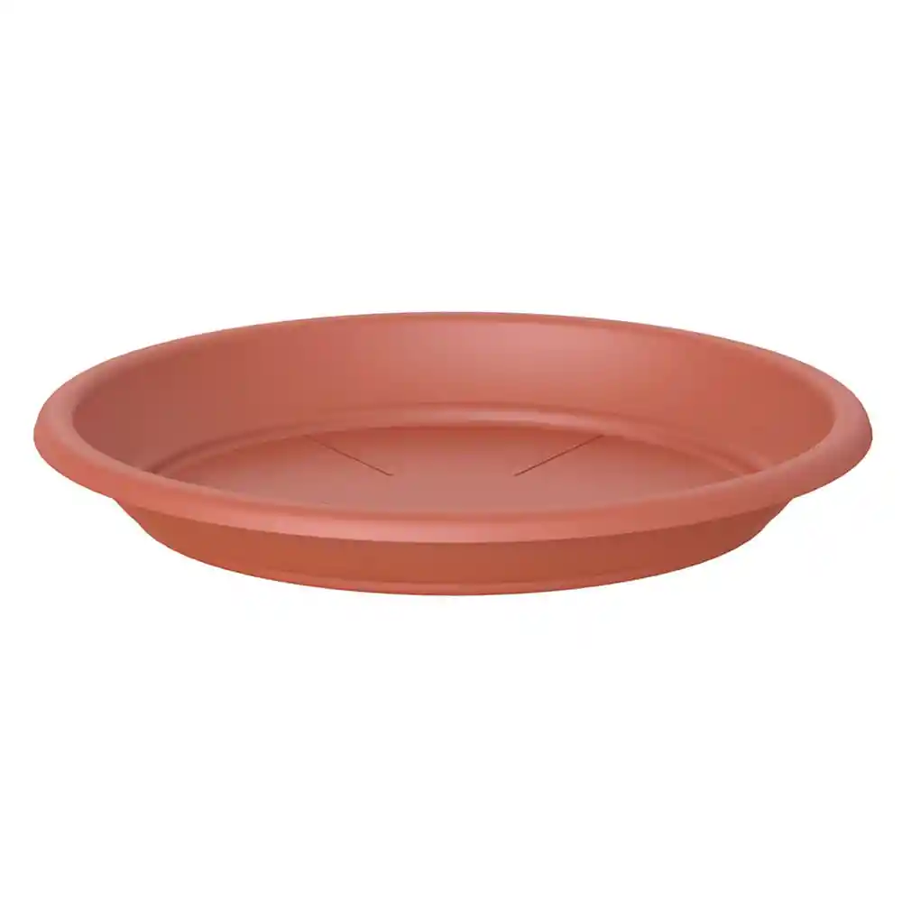 Plato Matera Plástico Capri Terracota Outzen