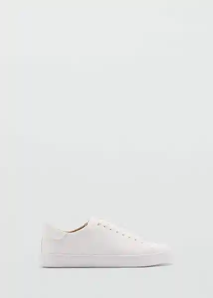 Tenis Metro Blanco Talla 43 Hombre Mango