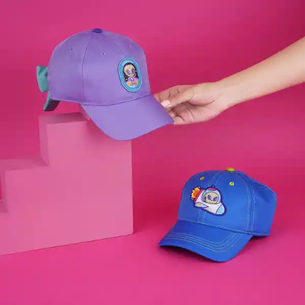 Gorra de Béisbol Serie Vania Bachur Alien Morado Miniso