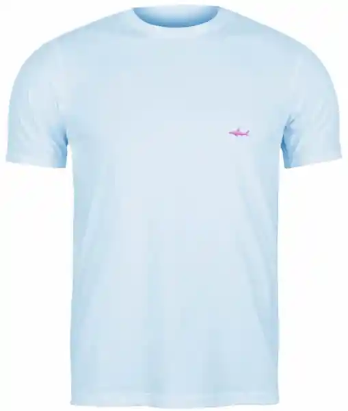 Camiseta Hombre Azul Pastel Talla M Salvador Beachwear
