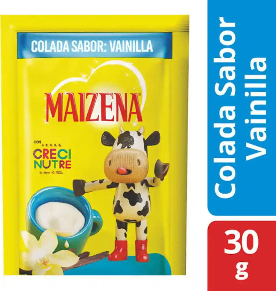 Maizena Colada con Sabor a Vainilla