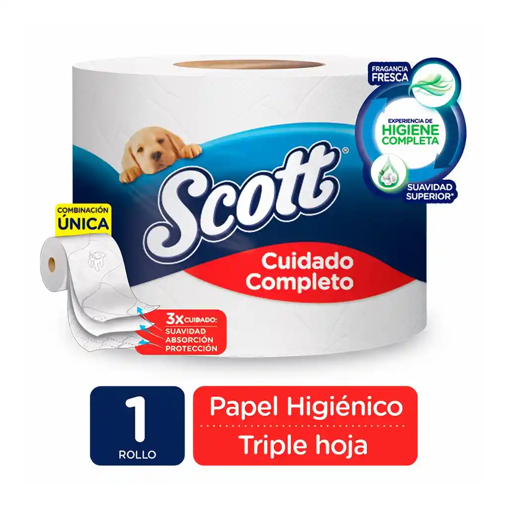 Scott Papel Higiénico Triple Hoja