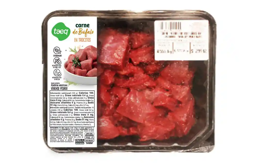 Carne de Búfalo Taeq