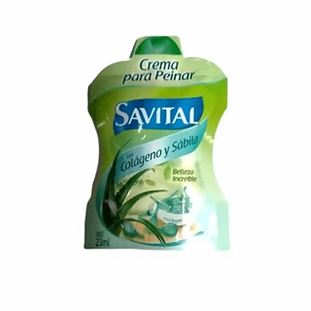 Savital Crema Para Peinar Colágeno Sábila