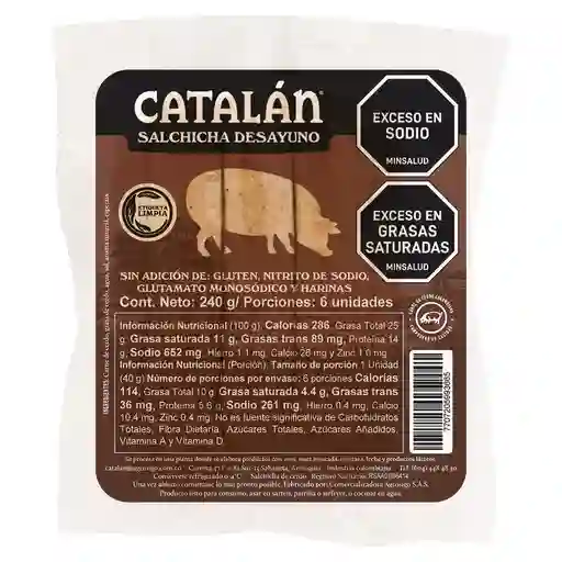 Salchicha Desayuno Catalan