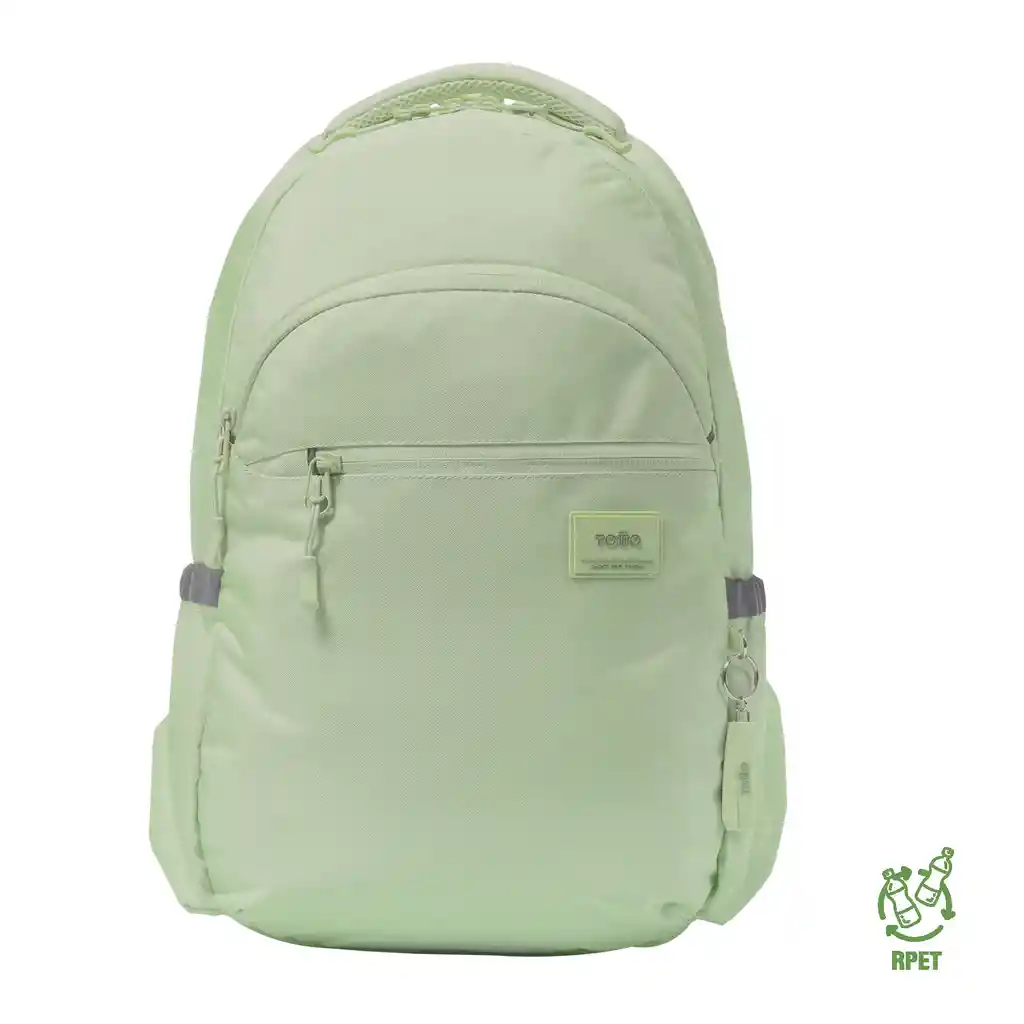 Morral Universitario Porta Pc 15.4" Indo Verde Mujer