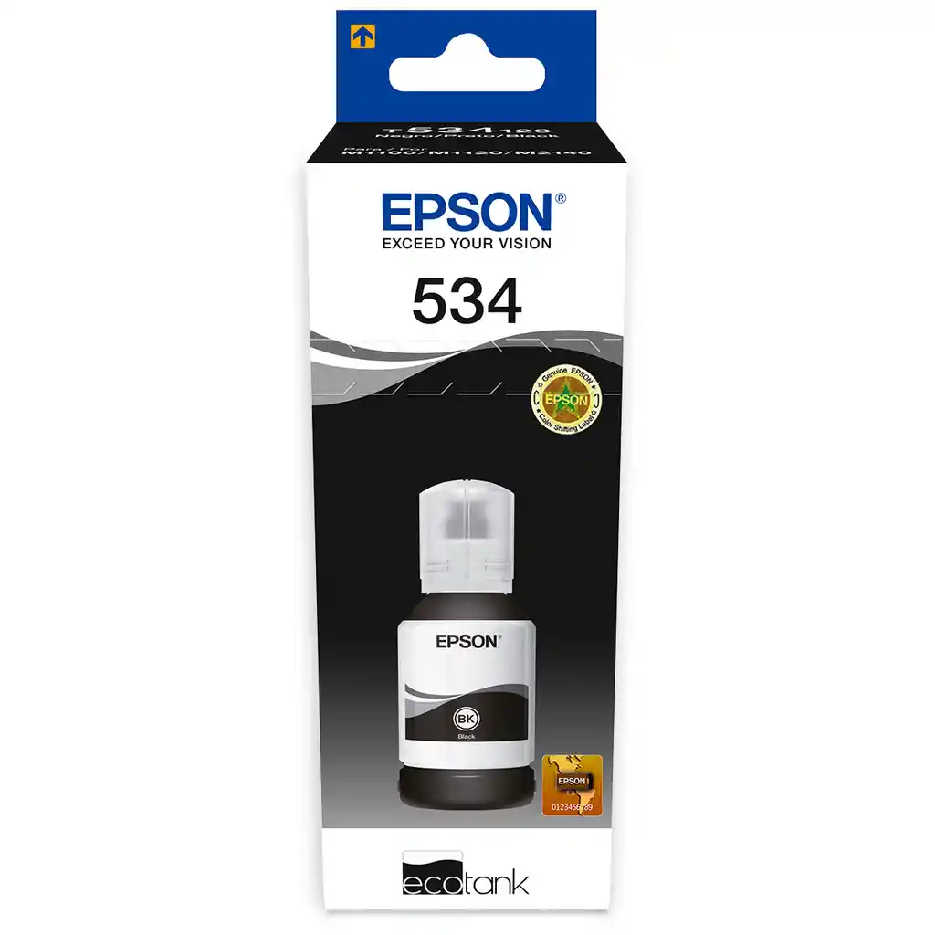 Epson Botella De Tinta 534 Negra