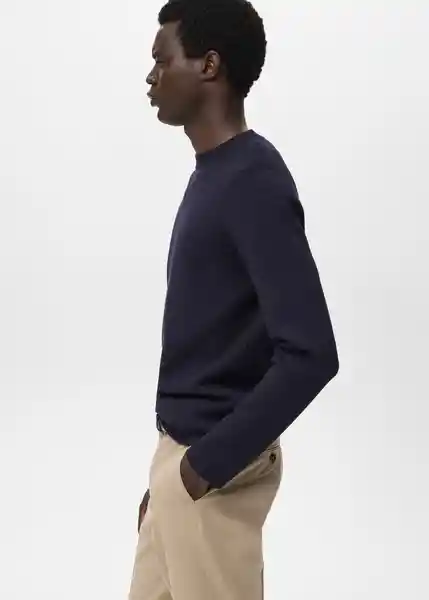 Jersey Luxus Navy Talla M Hombre Mango