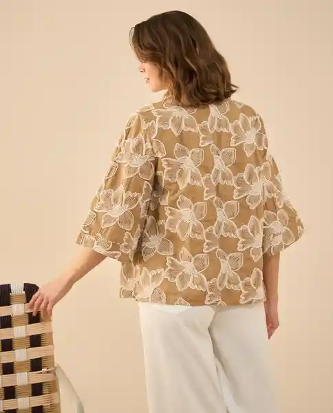 Chaqueta Machiatto Café Claro Talla L 422G001 Esprit
