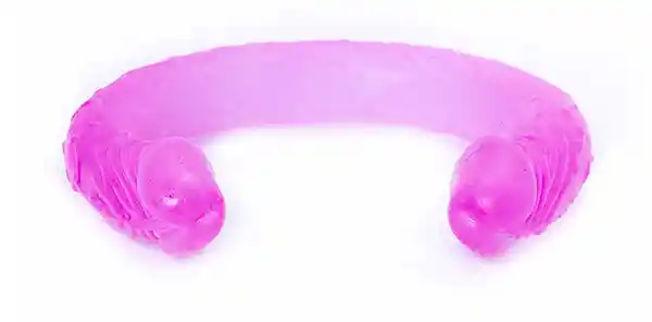 Dildo Jelly Pink Double Dong