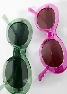 Gafas de Sol Jane Verde Mujer Mango