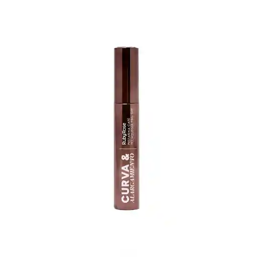 Pestañina Ruby Rose Cafe Curva y Alargamiento Peel Off Tubo