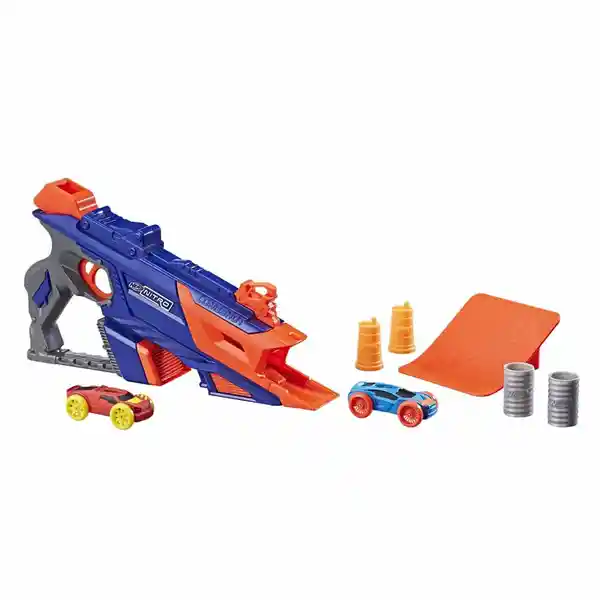 Nerf Lanzador de Autos Nitro Longshot Smash 5 +