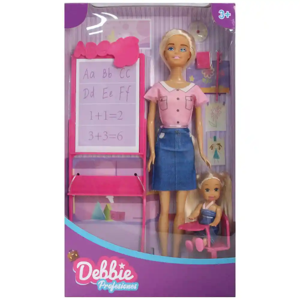 Debbie Profesiones Maestra Muñeca X1 Surtido