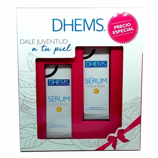 Dhems Kit de Sérum Facial Antienvejecimiento con Vitamina C
