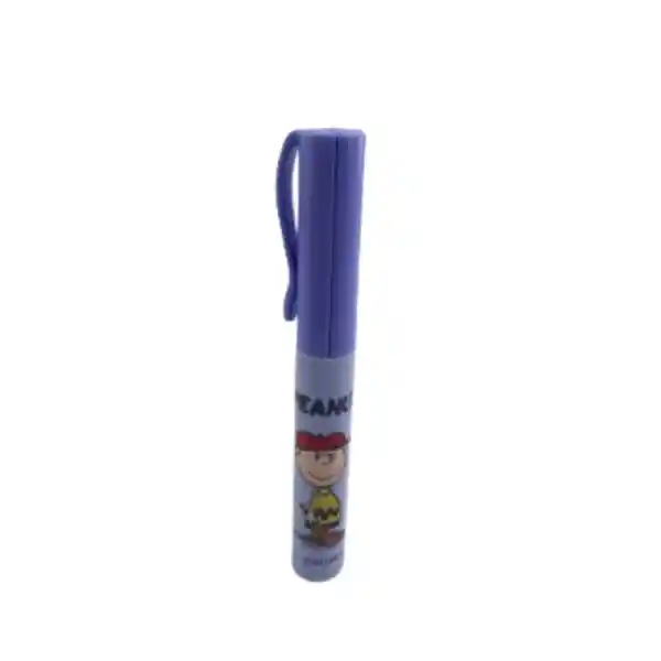Bolígrafo Serie Snoopy Colorful Vintage Morado Miniso