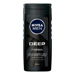 Jabón Corporal Nivea Men Deep (250 Ml)