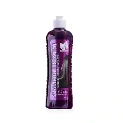 Natural Sant Shampoo Lisovital Con Keratina Sin Sal