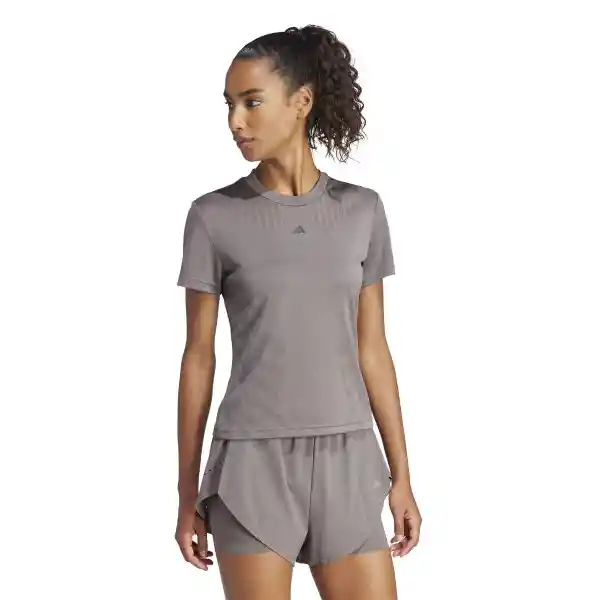 Adidas Camiseta Hr Hiit Airch T Mujer Gris Talla S IT7431