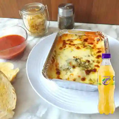 Combo Lasagna Mixta + Quatro Original 400ML